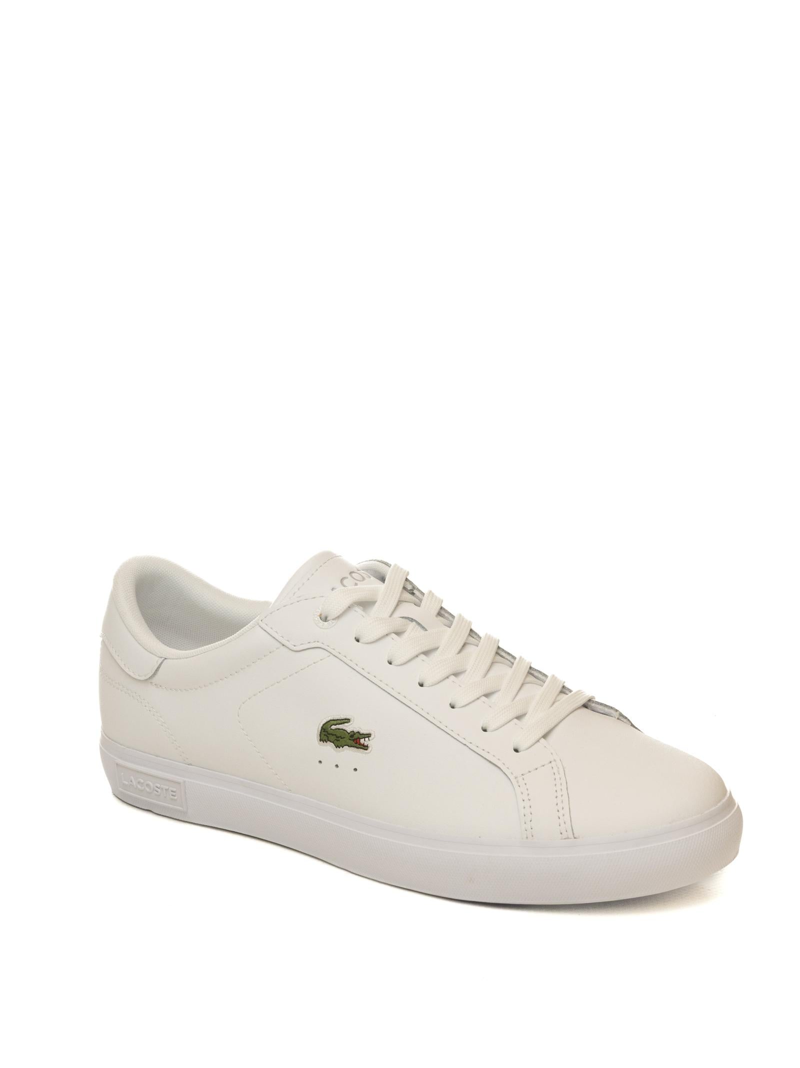 LACOSTE Sneaker power court bianco E03342 POWER COURT-21G 