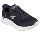 SKECHERS Sneaker go walk flex slip ins nero 124836 GO WALK FLEX-BKW 