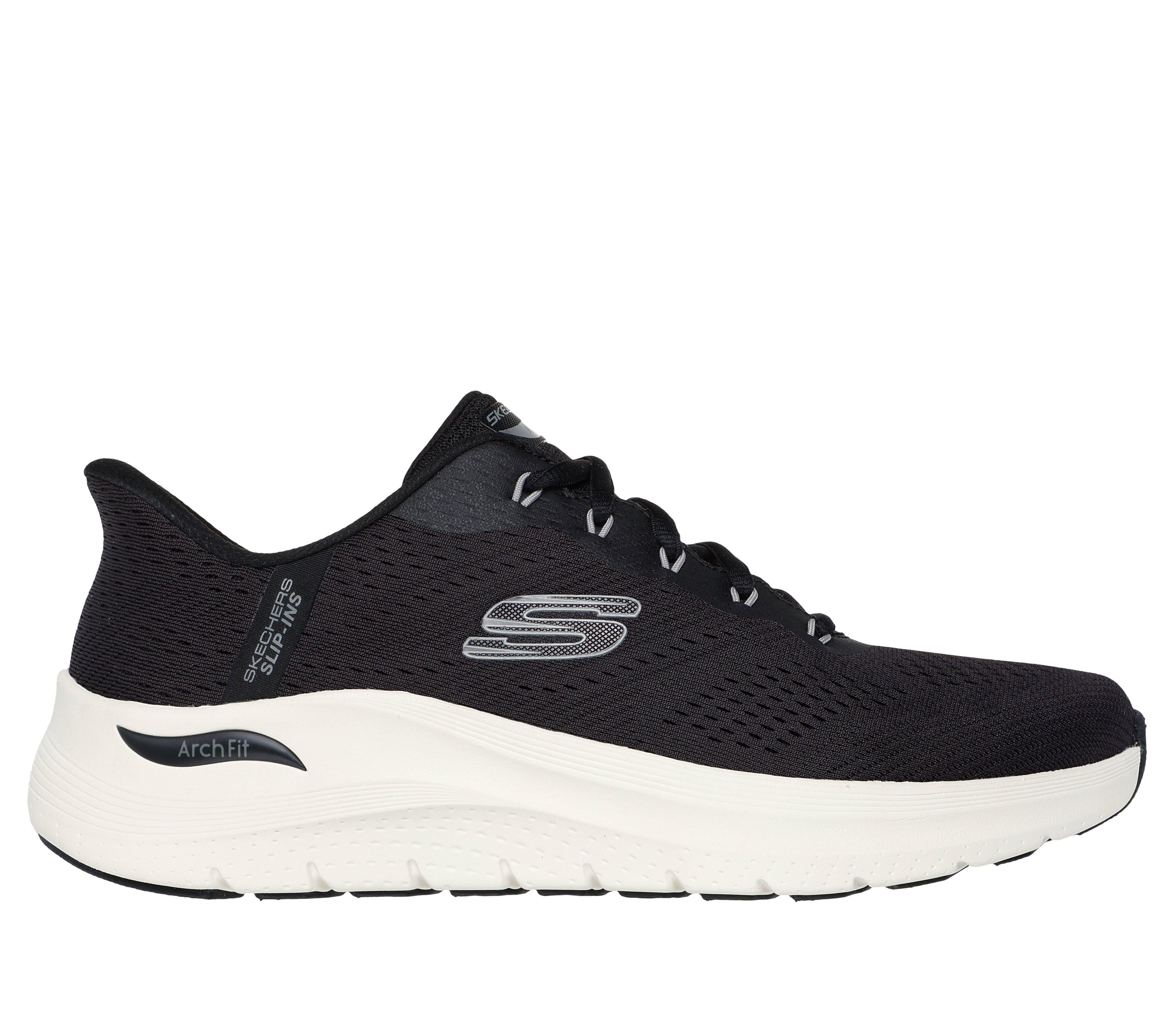 SKECHERS Sneaker arch fit slip ins nero 232712 ARCH FIT 2.0-BLK 