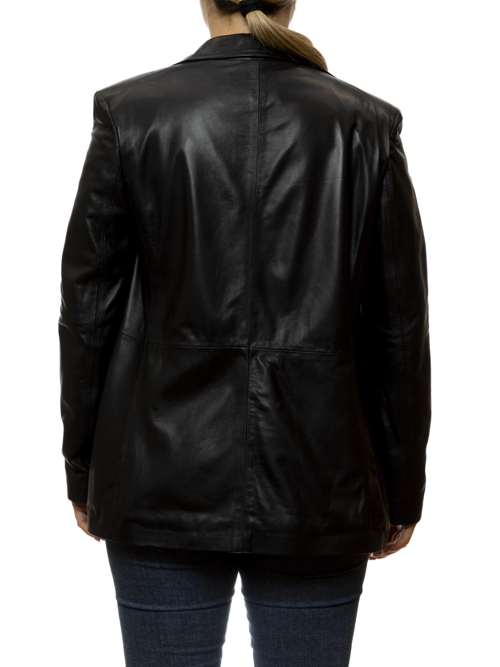 PK BY PASKAL blazer nappa nero 126 NAPPA-NERO 
