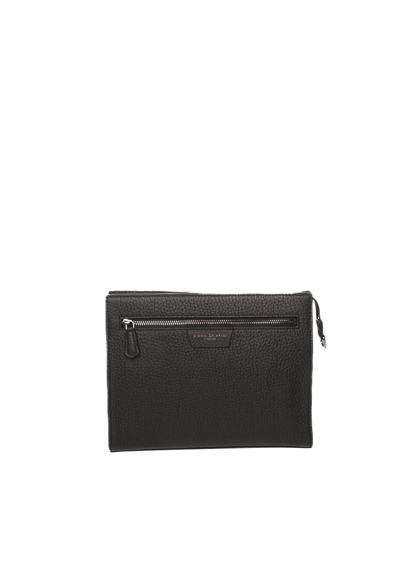 GIANNI CHIARINI borsa a mano florence nera 18195 FLORENCE-001 