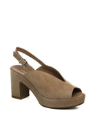 GIANMARCO SORELLI sandalo camoscio beige 1974 CAM-BEIGE 