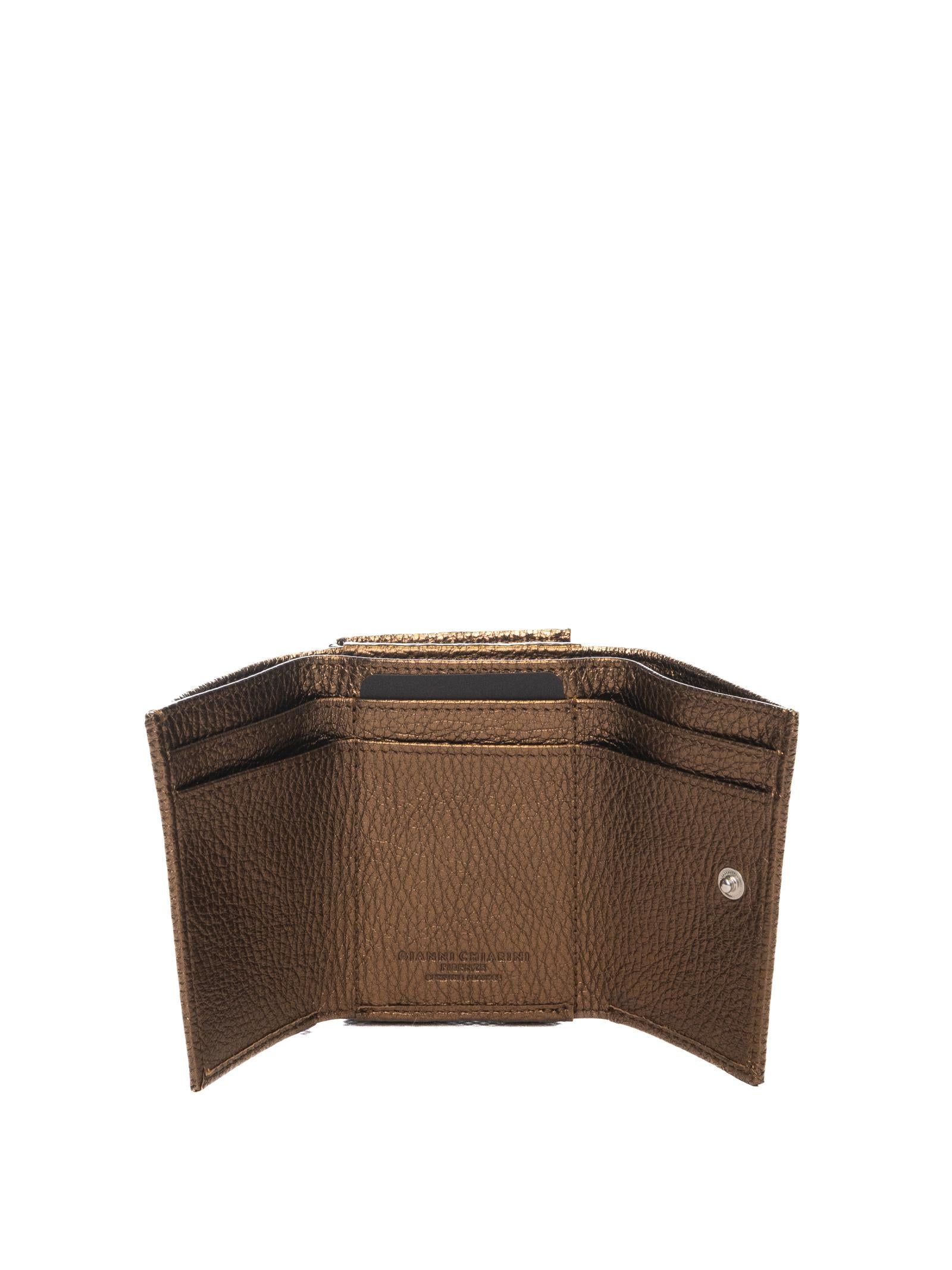 GIANNI CHIARINI portafoglio pelle t. moro W5065 PELLE TOASTED-T.MORO 