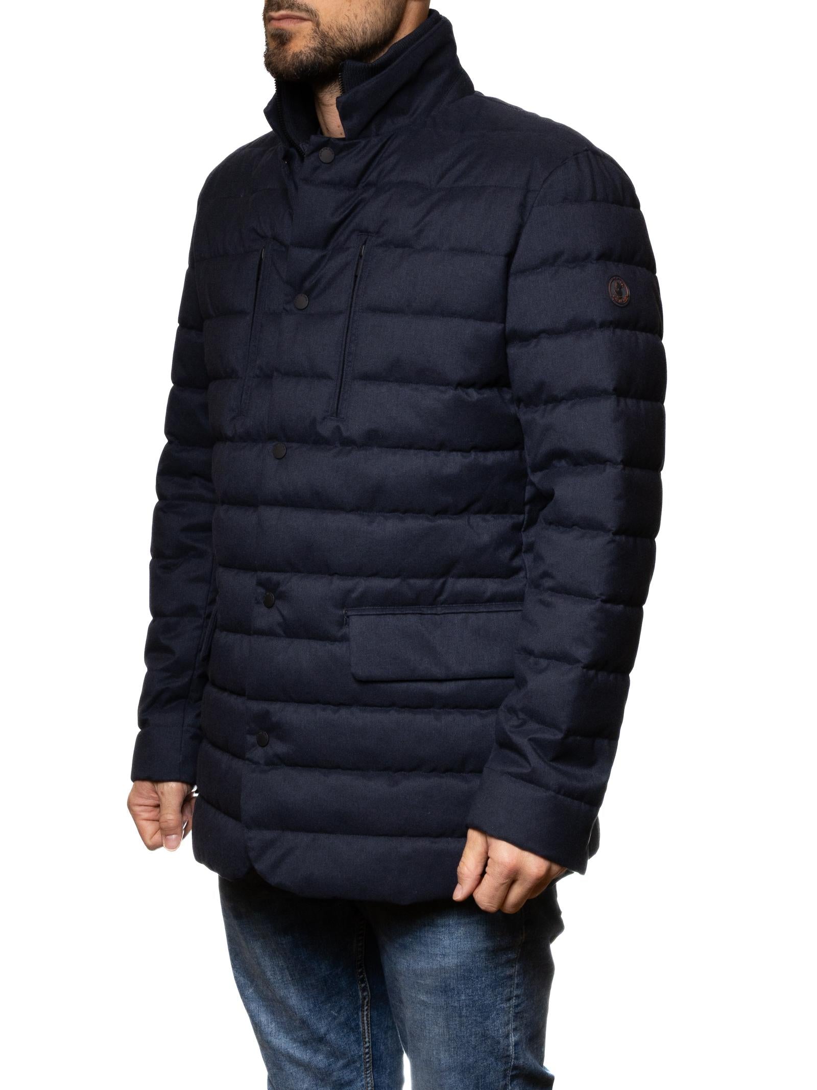 SAVE THE DUCK giubbino felipe blu D32409M FELIPE-90033 