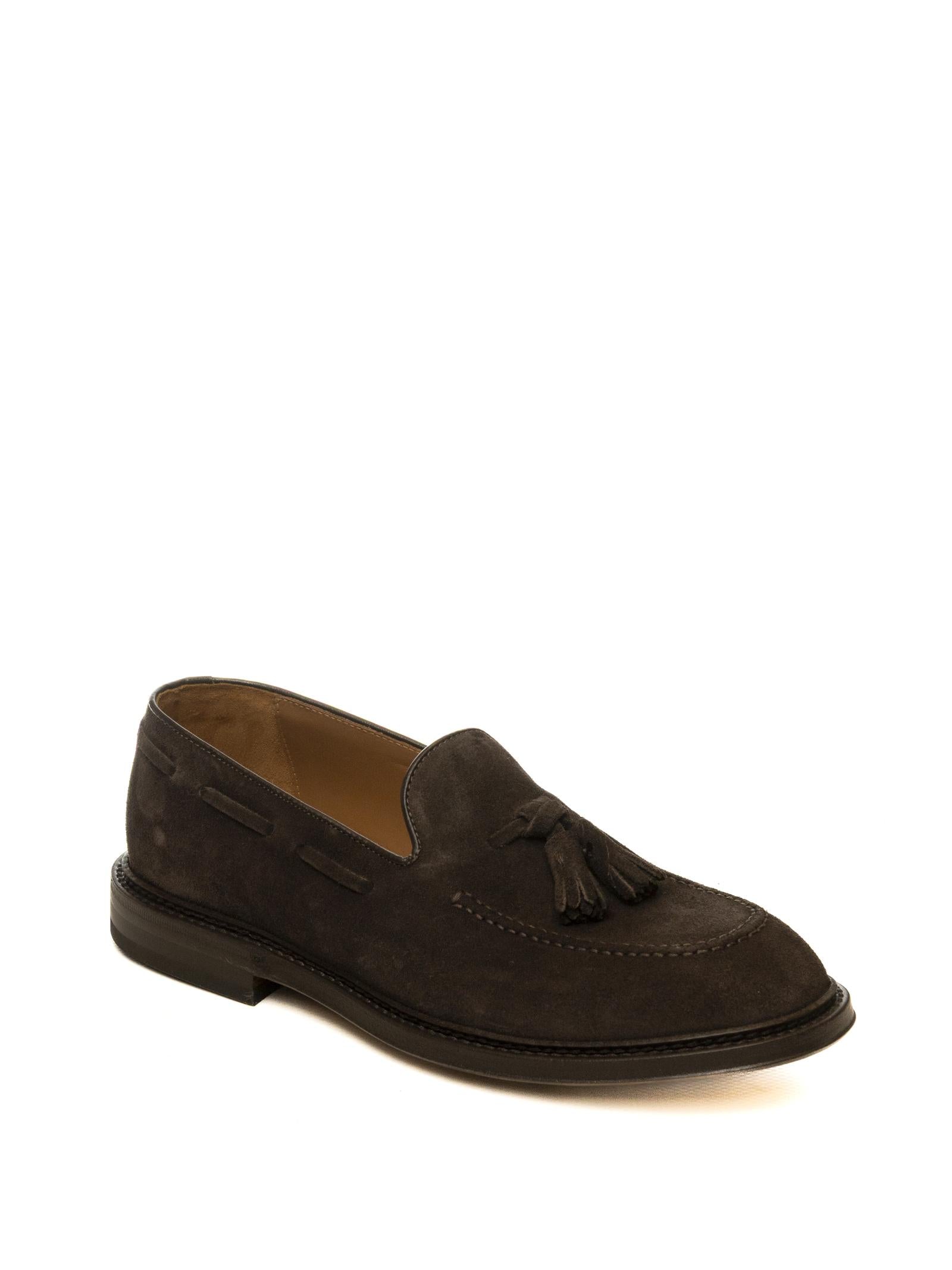 GREEN GEORGE Mocassino camoscio moro 8054 LIGHT-MORO 