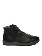 NERO GIARDINI Sneakers mid pelle nero 500940 OSAKA-NERO 