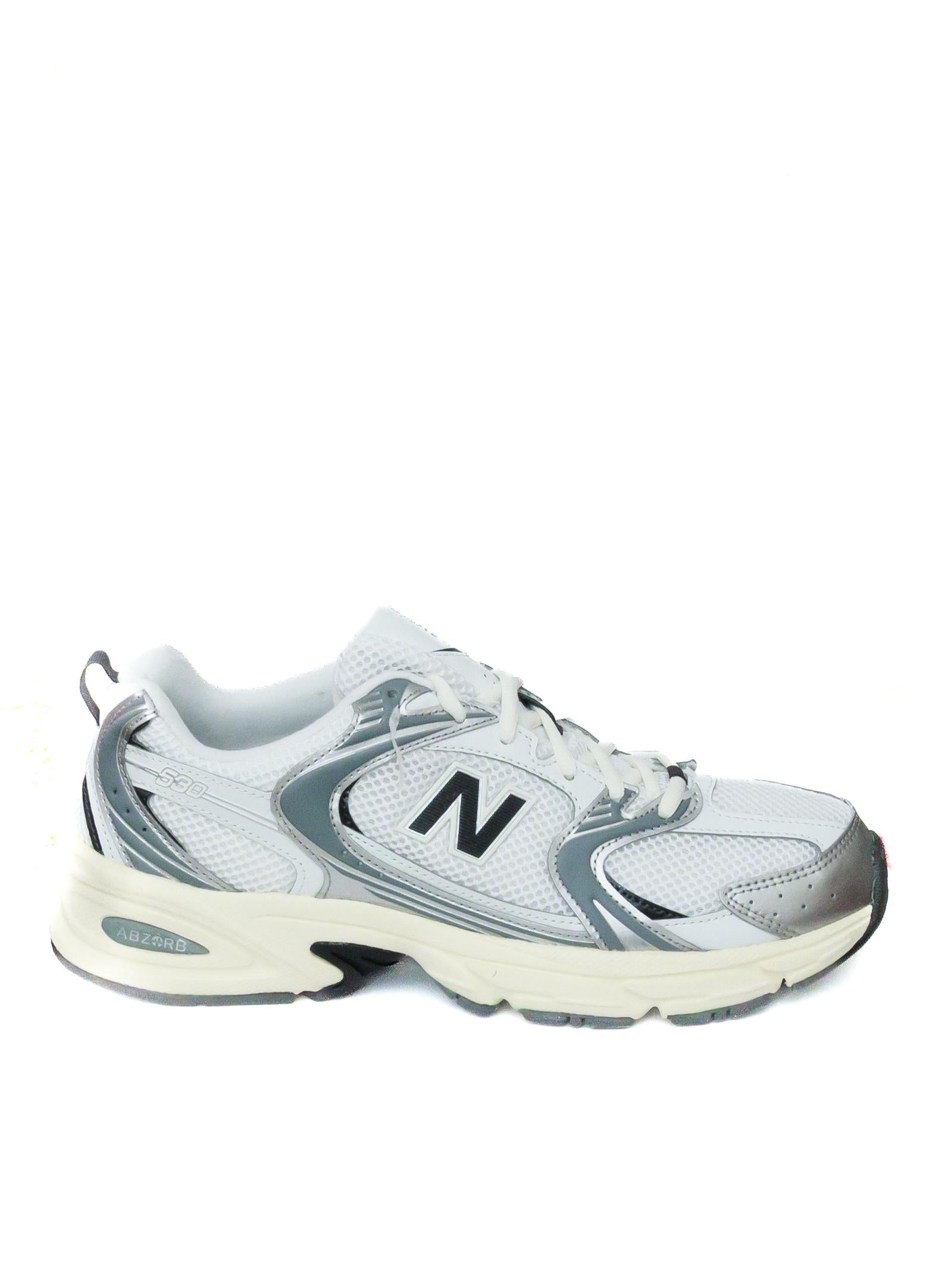 NEW BALANCE Sneaker 530 bianco/silver/nero 530D ESA-BIA/NERO/SILVER 