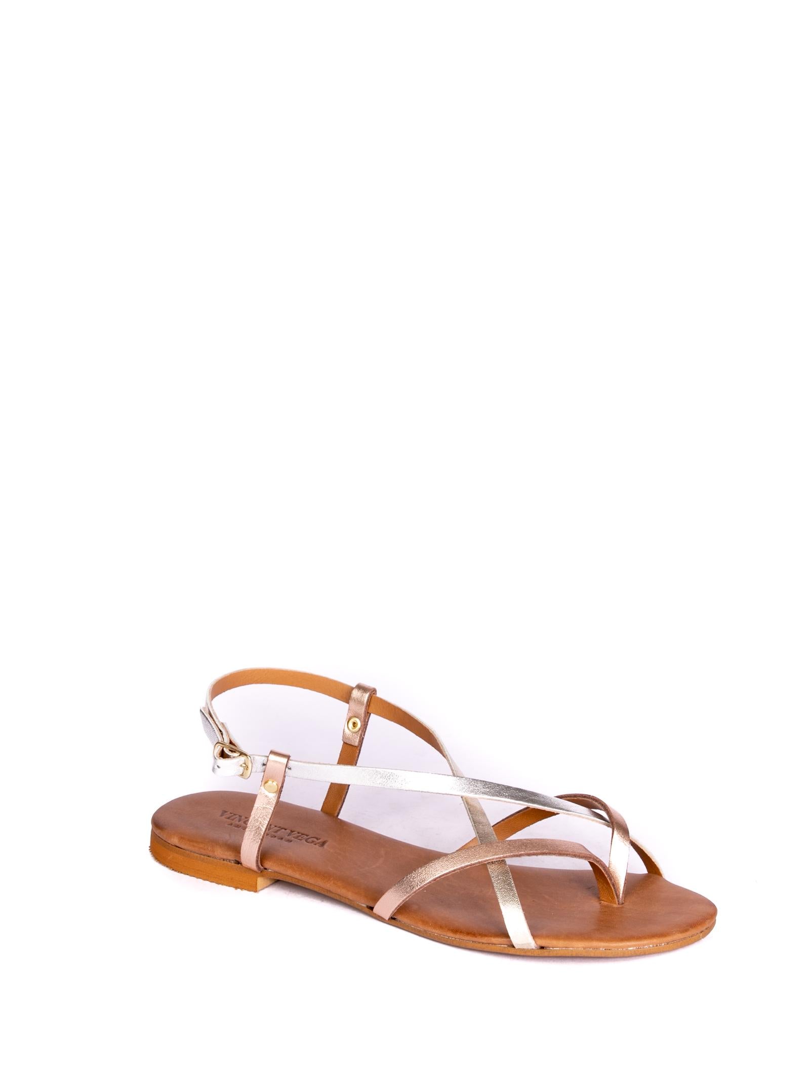 VINCENT VEGA Sandalo laminato multicolor P120 LAM-MULTI 