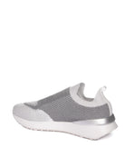 UMA PARKER NEW YORK Sneaker mesh argento 020124 TESS-SILVER 