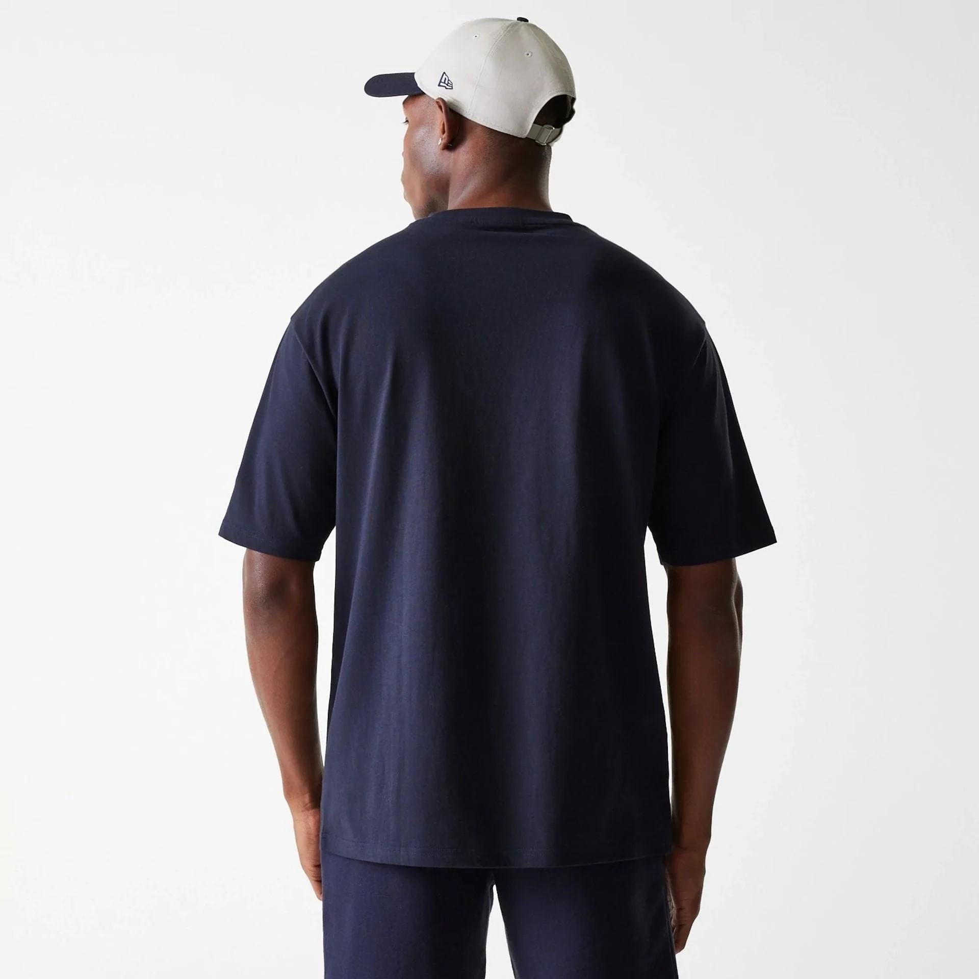 NEW ERA t-shirt cotone blu 60675749 NOS MLB-NAVY 