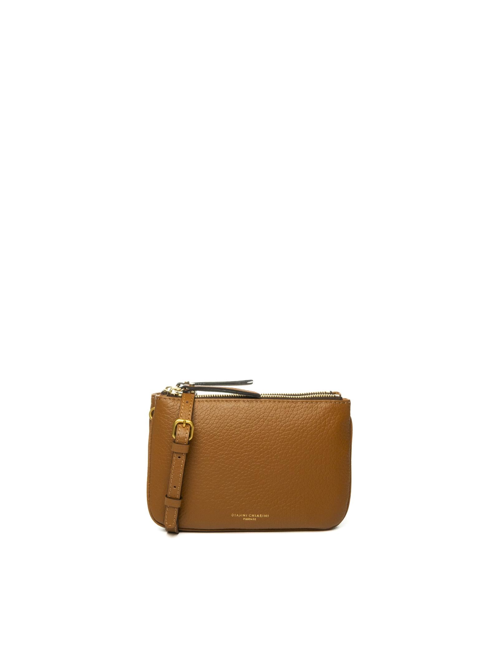 GIANNI CHIARINI borsa a spalla frida marrone 10435 FRIDA-206 