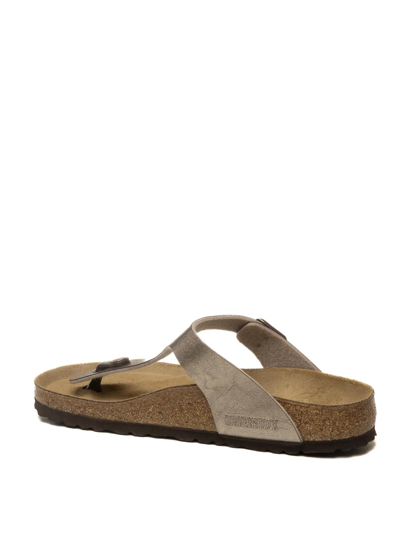 BIRKENSTOCK Sadalo gizeh laminato taupe GIZEH D 1016144-TAUPE 