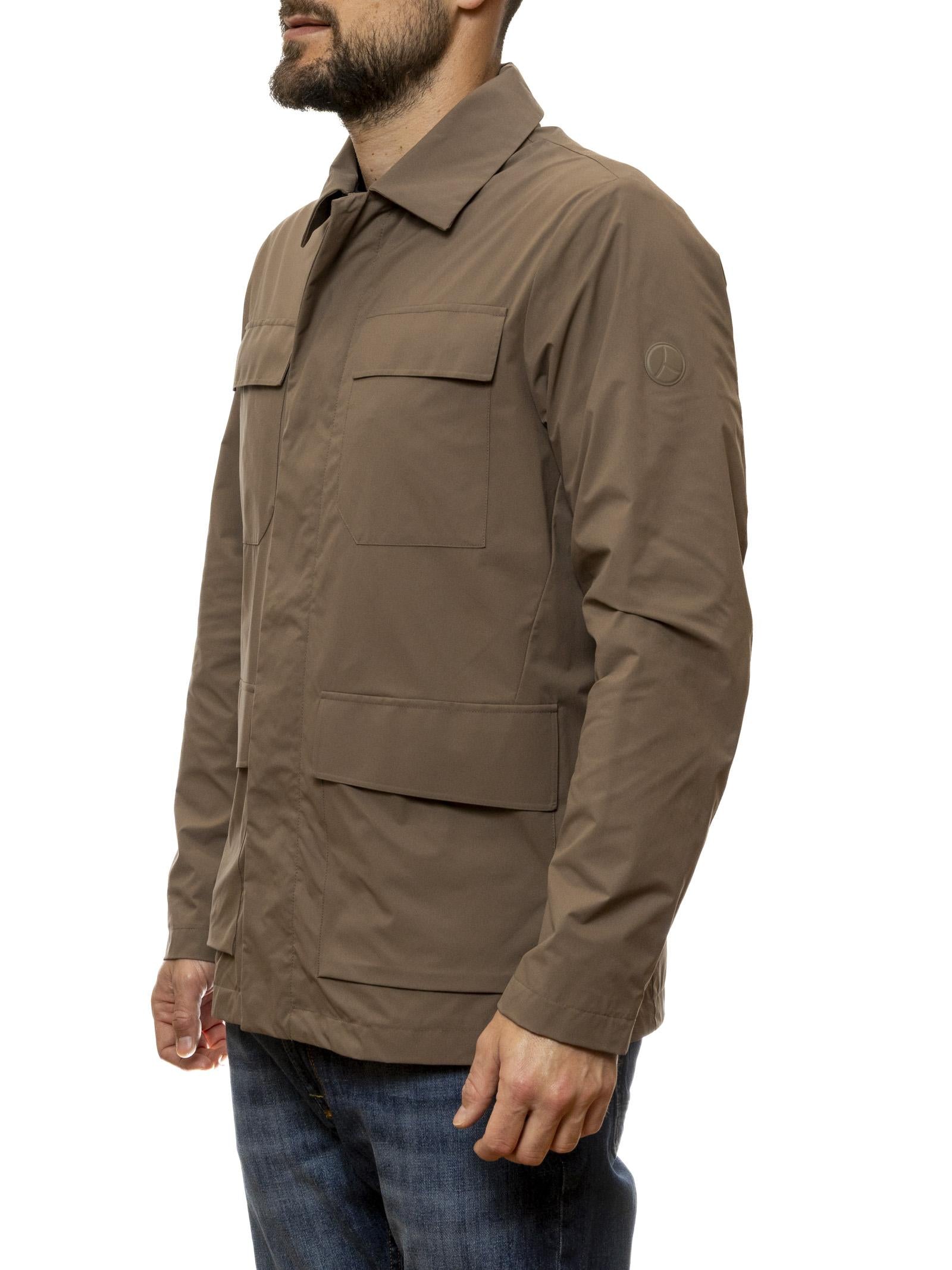 PEOPLE OF SHIBUYA giubbino softshell marrone KASUGAI PM931-260 