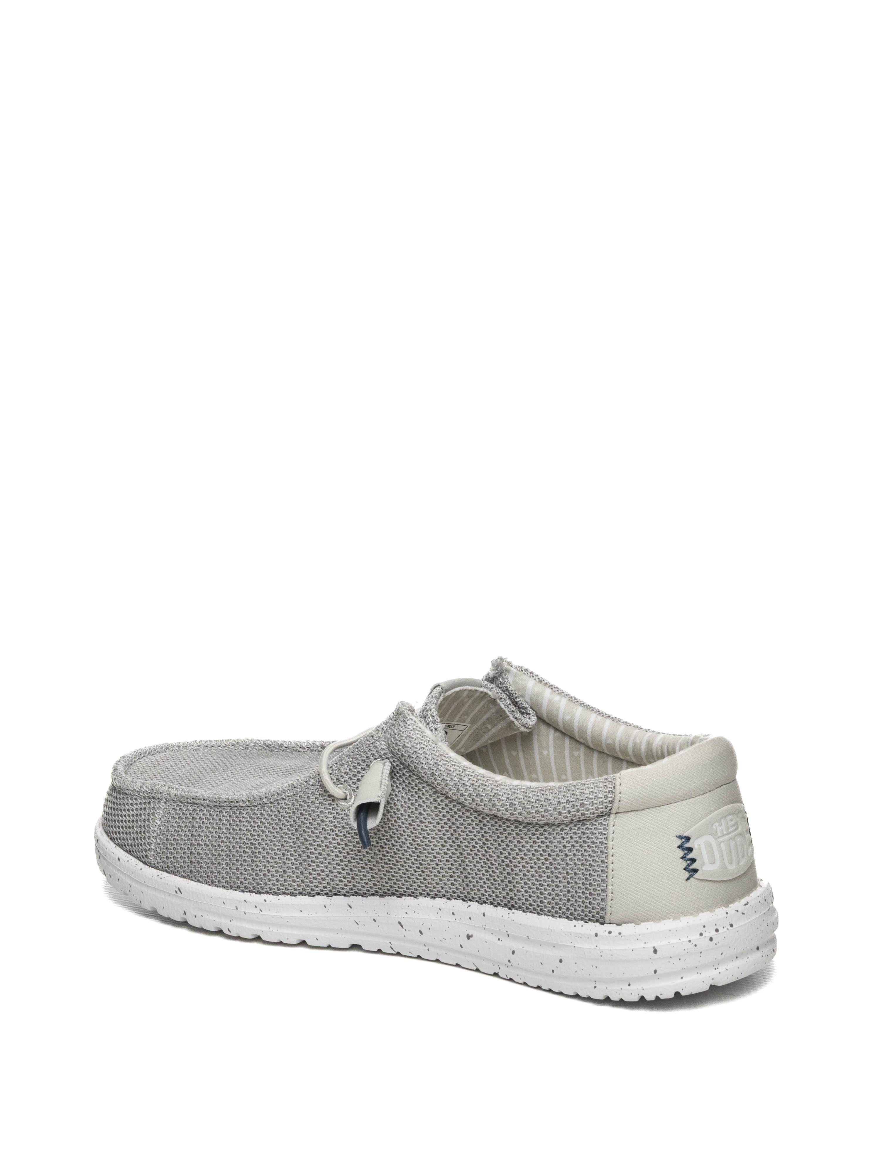 HEY DUDE Slip on wally stretch sox grigio 41898 WALLY STRETCH SOX-1SZ 
