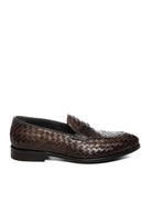 JEROLD WILTON mocassino intrecciato marrone 786 INTREC-COCCO 