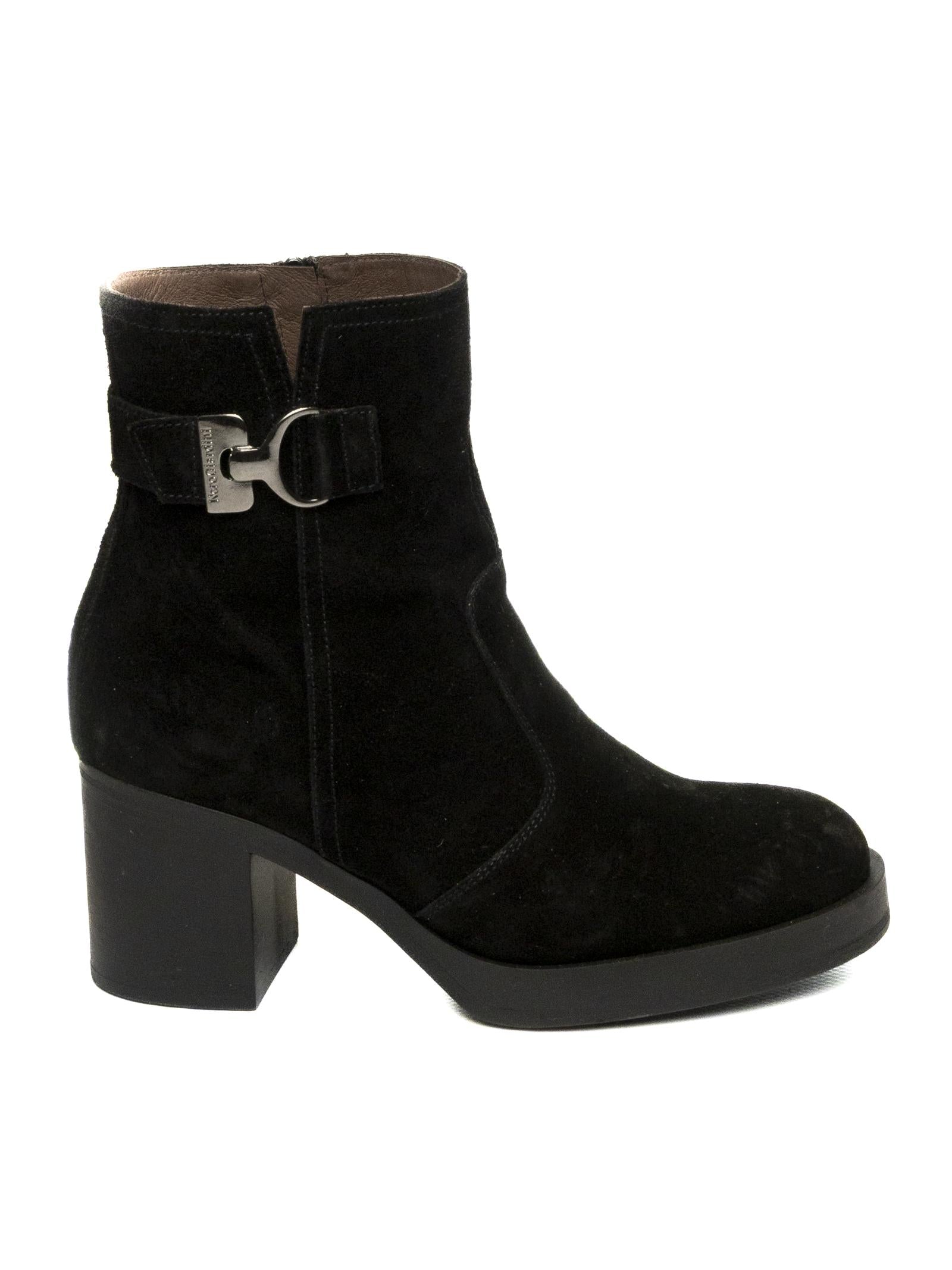 NERO GIARDINI Tronchetto camoscio moro 513892 AROLD-NERO 