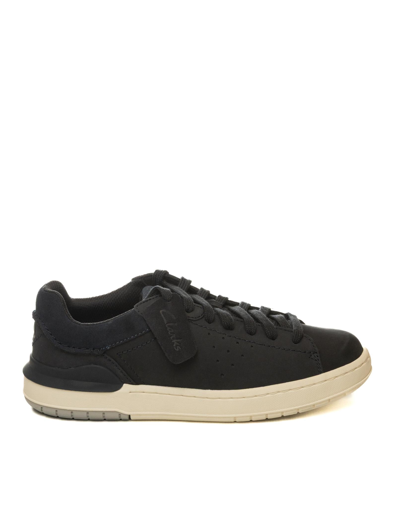 CLARKS ENGLAND Sneaker courtlite navy COURTLITE2 RUN NABUK-NAVY 