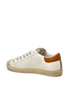 AMA BRAND DELUXE Sneaker snk bianco/beige SNK 4512-BIA/BEIGE 