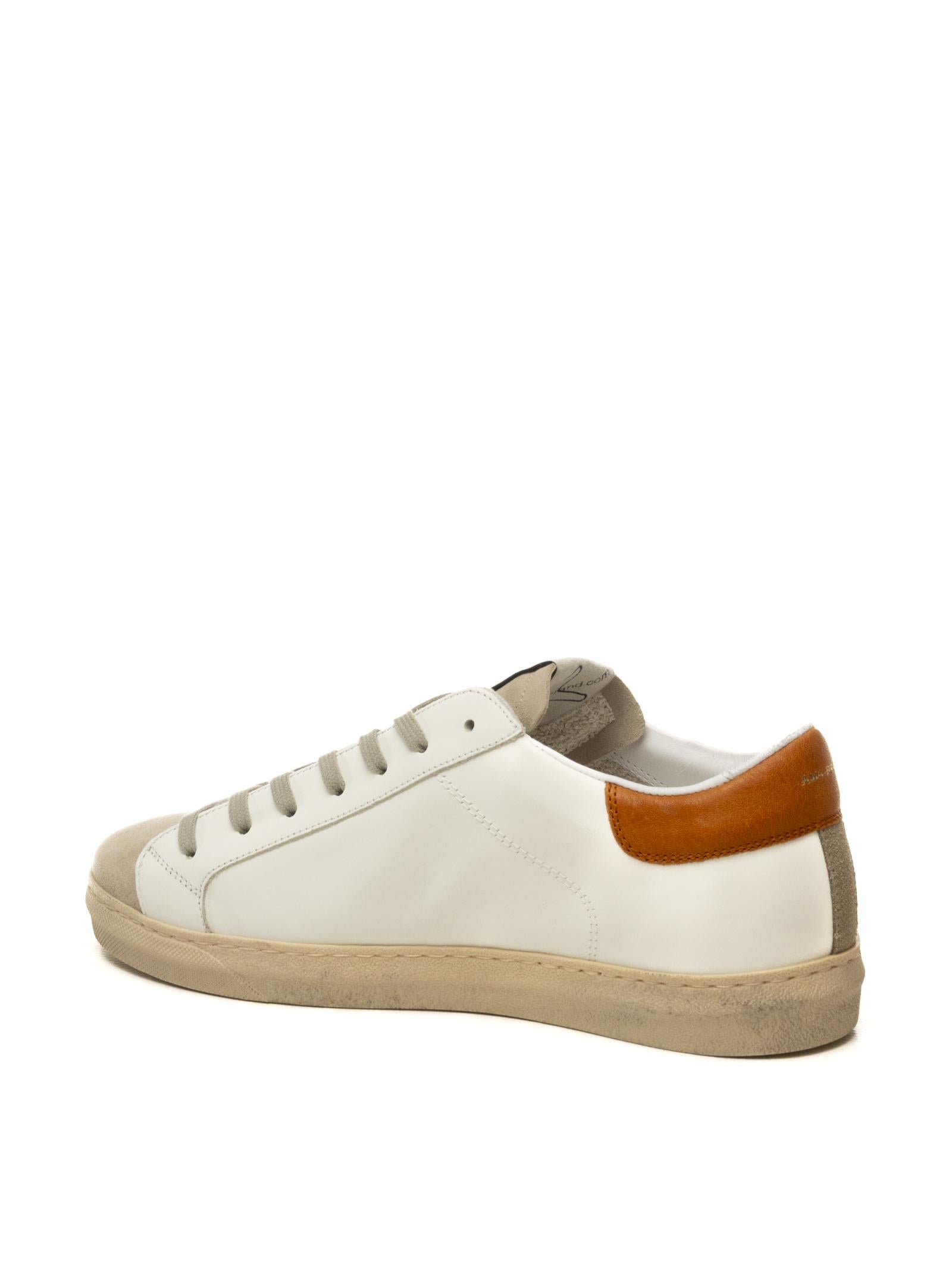 AMA BRAND DELUXE Sneaker snk bianco/beige SNK 4512-BIA/BEIGE 