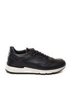 NERO GIARDINI Sneaker pelle blu E500640 DELAVATO-INCANTO 