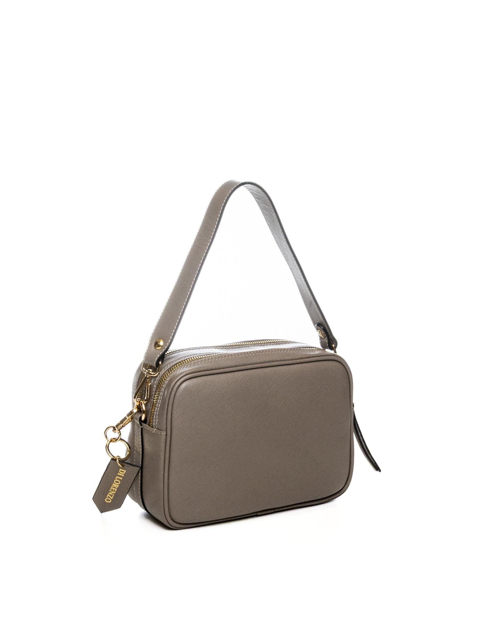 DI LORENZO borsa a spalla viviana taupe VIVIANA SAFFIANO-TAUPE 