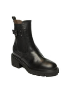 NERO GIARDINI Tronchetto pelle nero 514814 SAGAR-NERO 