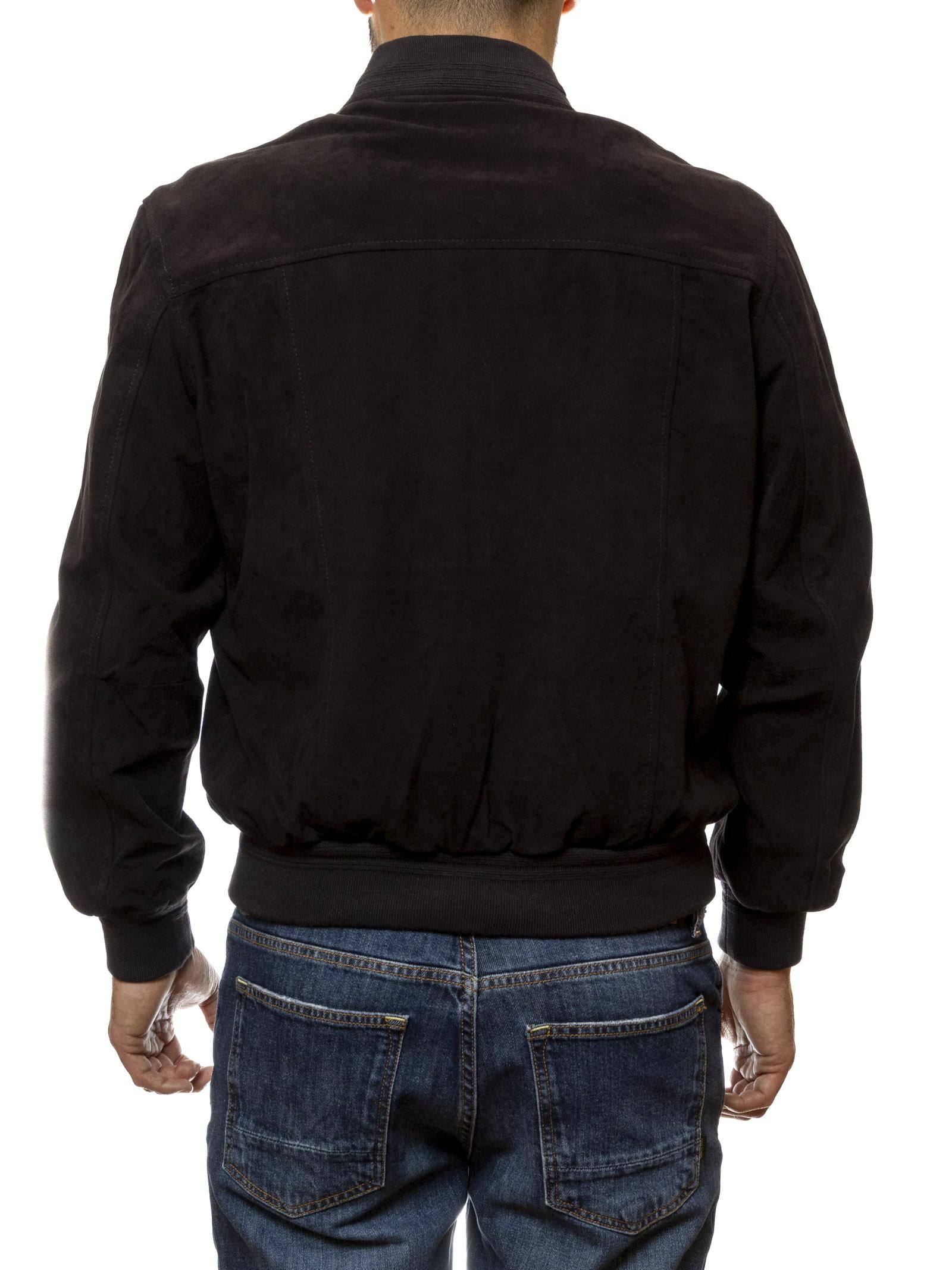 PK BY PASKAL giubbino camoscio blu 003 CAM-BLU 