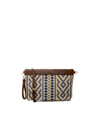 LE PANDORINE borsa a mano giulia blu/marrone PS2620B29 GIULIA-C39 