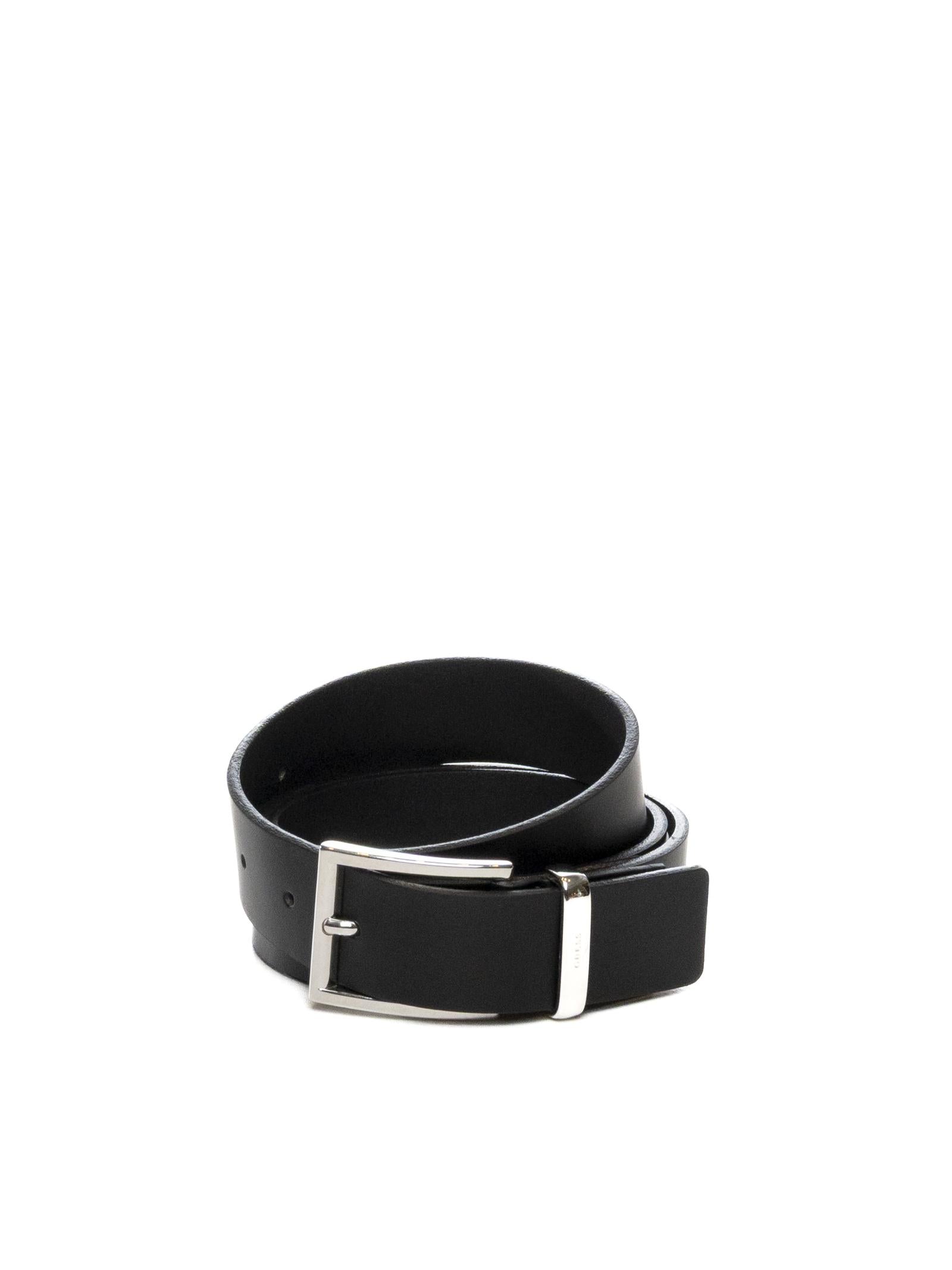 GUESS Cintura pelle nero BM7839 P5430 ADJ-BLACK 