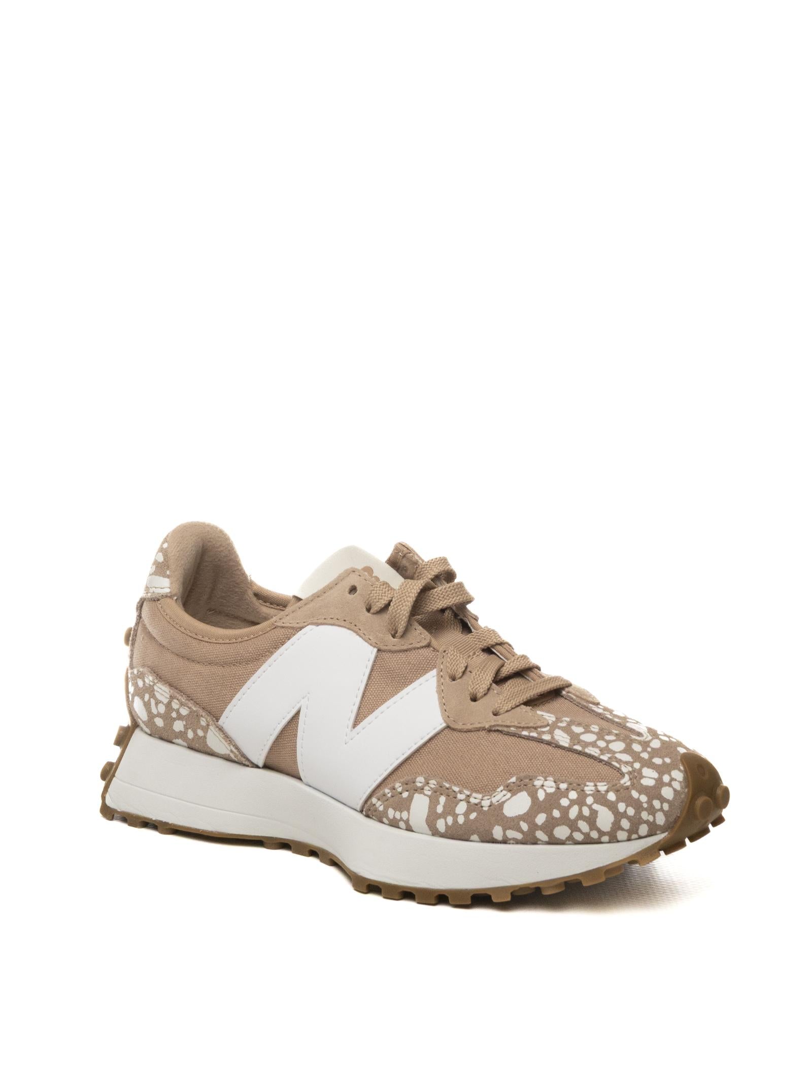 NEW BALANCE Sneaker 327 rosa animalier 327 D 1TK-TAUPE 