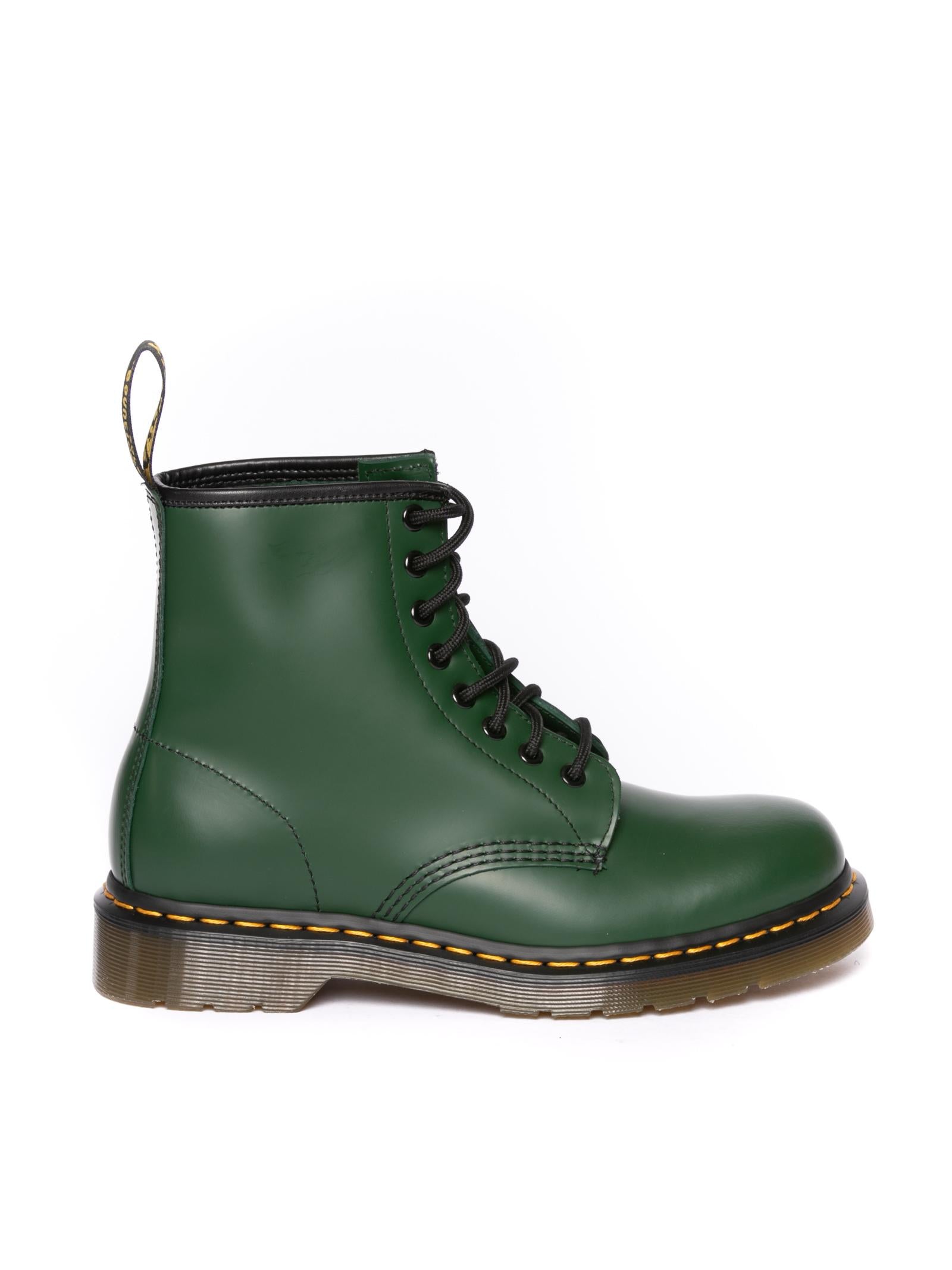 DR. MARTENS Anfibio 1460 smooth verde 1460D SMOOTH-GREEN 