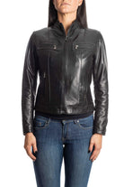 PK BY PASKAL giubbino nappa nero 327 NAPPA-NERO 