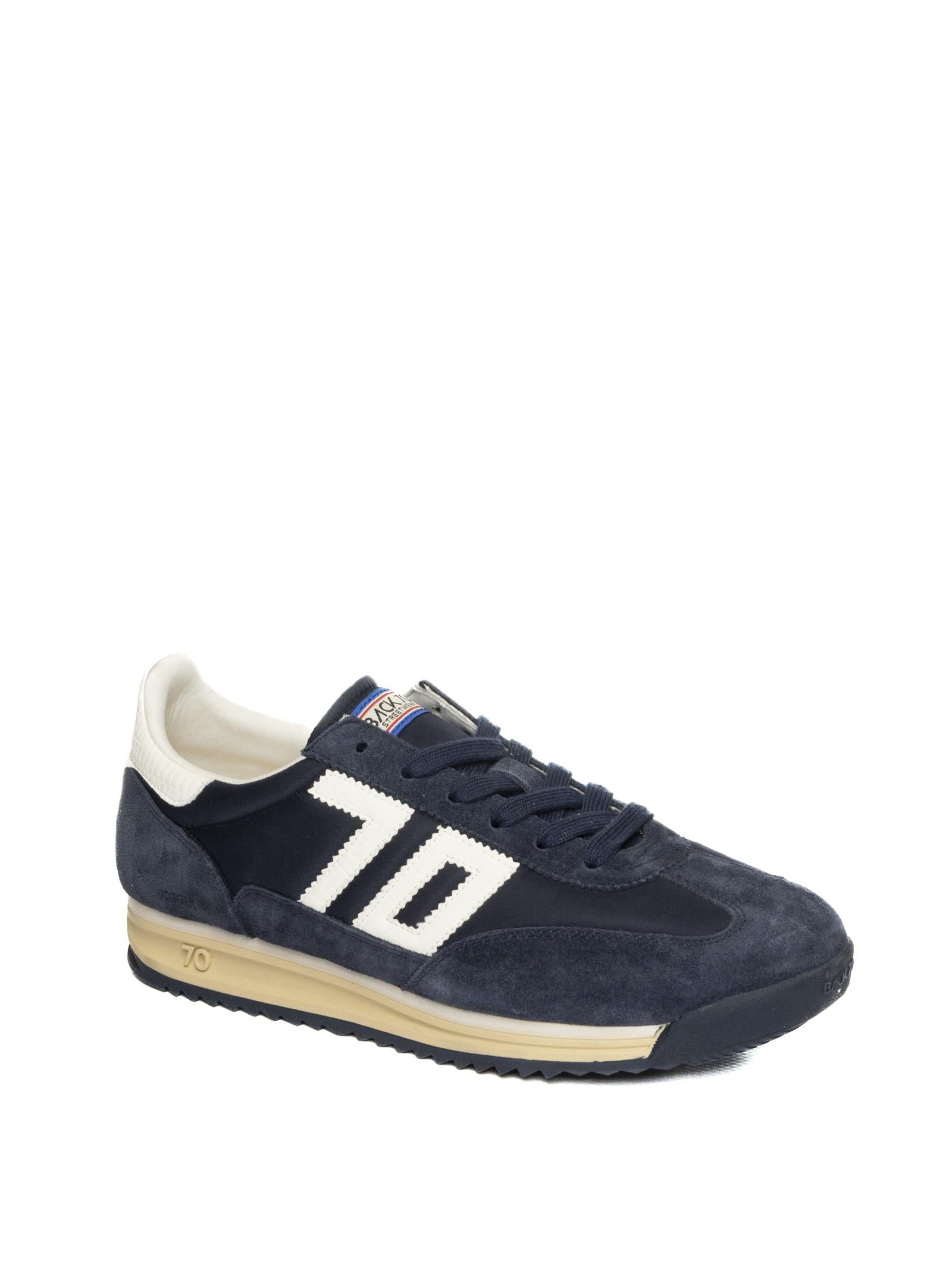 BACK 70 sneaker jogger blu JOGGER U NYLON.FC31-NAVY 