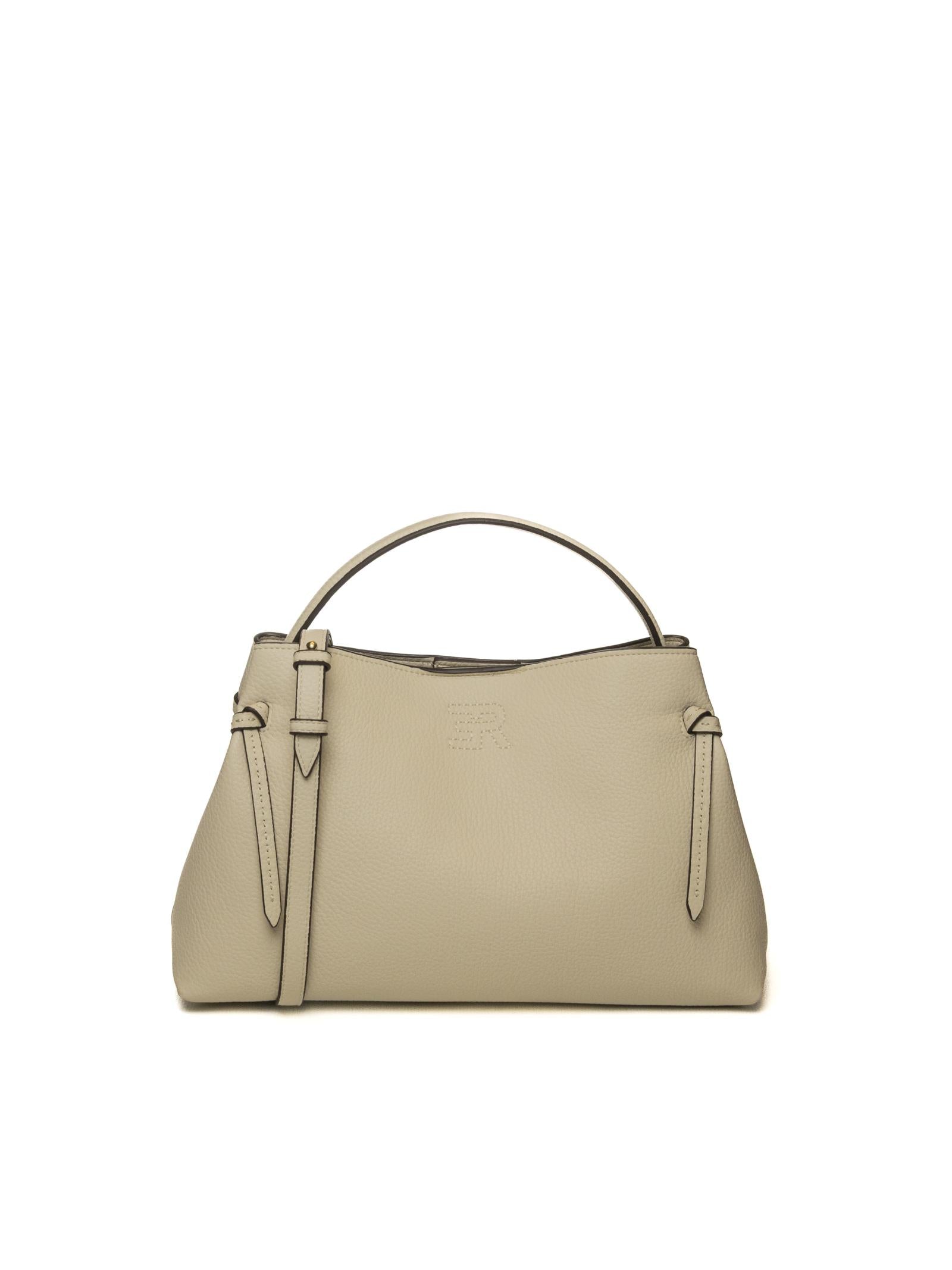 ERMANNO SCERVINO borsa a mano aliana avorio 2128 ALIANA-IVORY 
