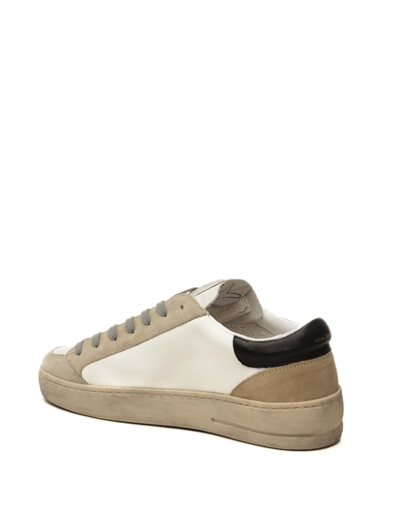 AMA BRAND DELUXE Sneaker slam bianco/verde SLAM U 4538-BIA/VERDE 