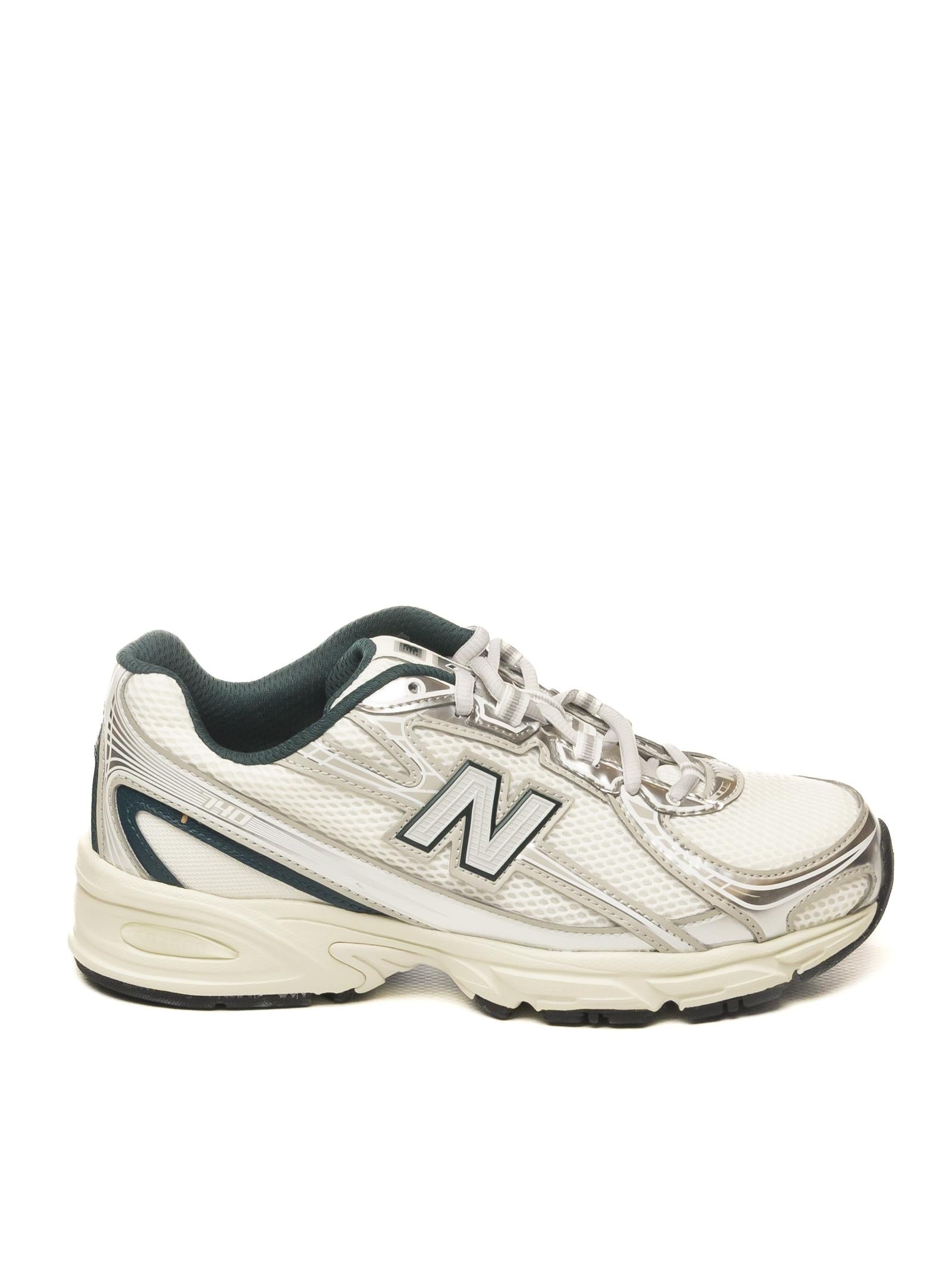 NEW BALANCE sneaker 740 02l bianco/verde 740 2EL-WHT/GREEN 