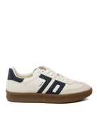 BACK 70 Sneaker double bianco/navy DOUBLE V26-02 NAVY 