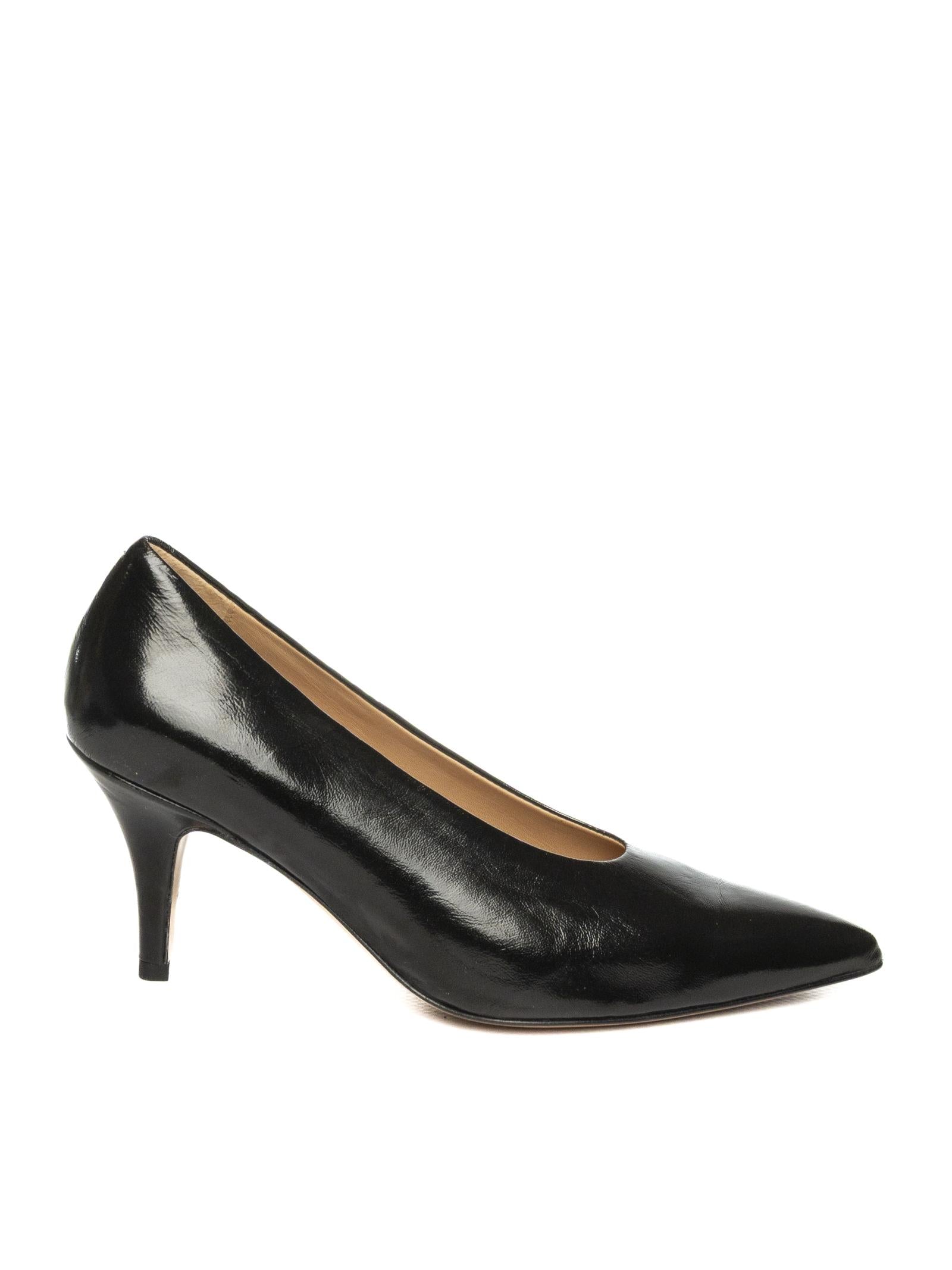 FRANCO RUSSO Décolleté naplak nero 2802/S VEROLUX-NERO 