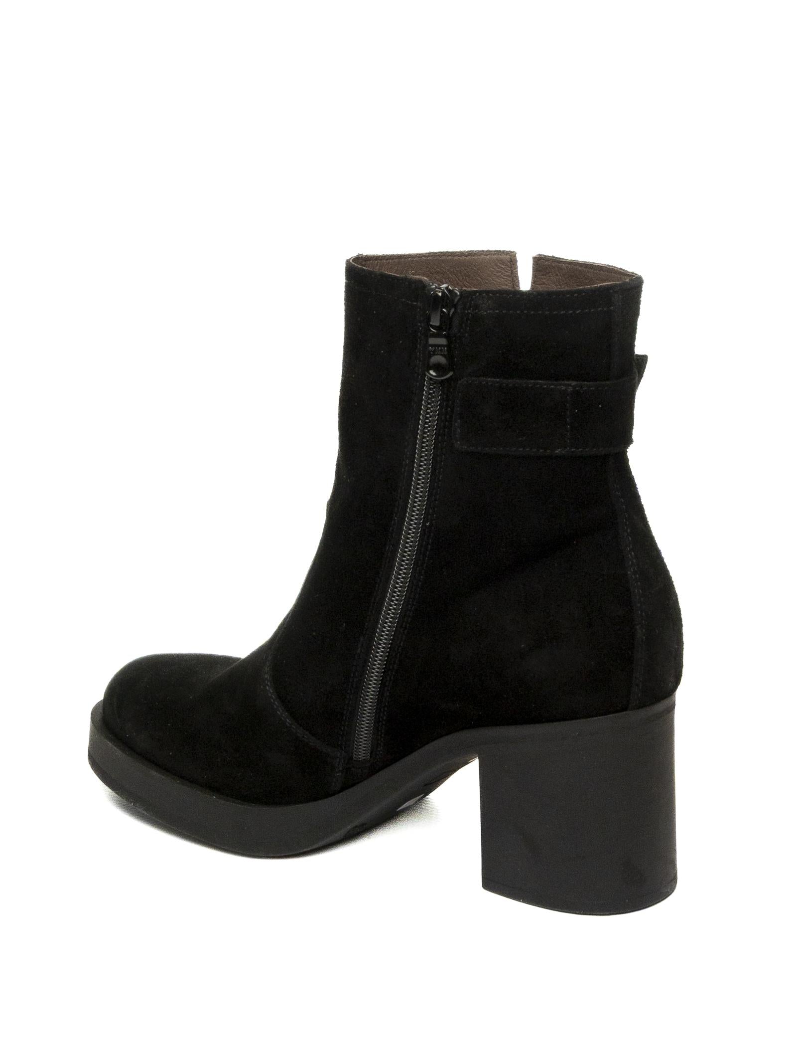 NERO GIARDINI Tronchetto camoscio moro 513892 AROLD-NERO 