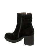 NERO GIARDINI Tronchetto camoscio moro 513892 AROLD-NERO 