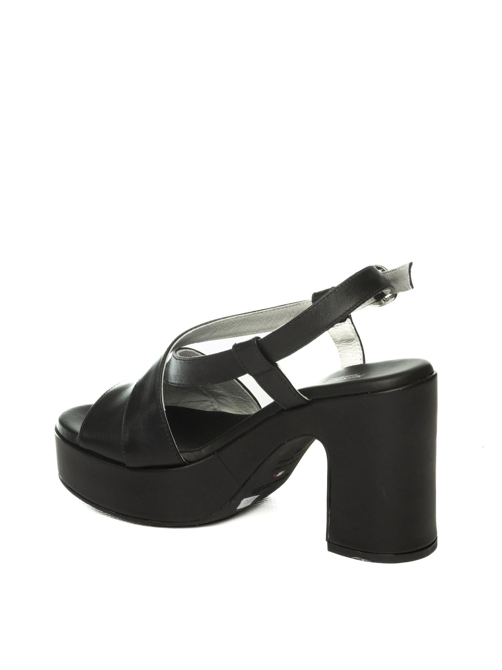 NERO GIARDINI Sandalo pelle nero 513640 TAMIGI-NERO 