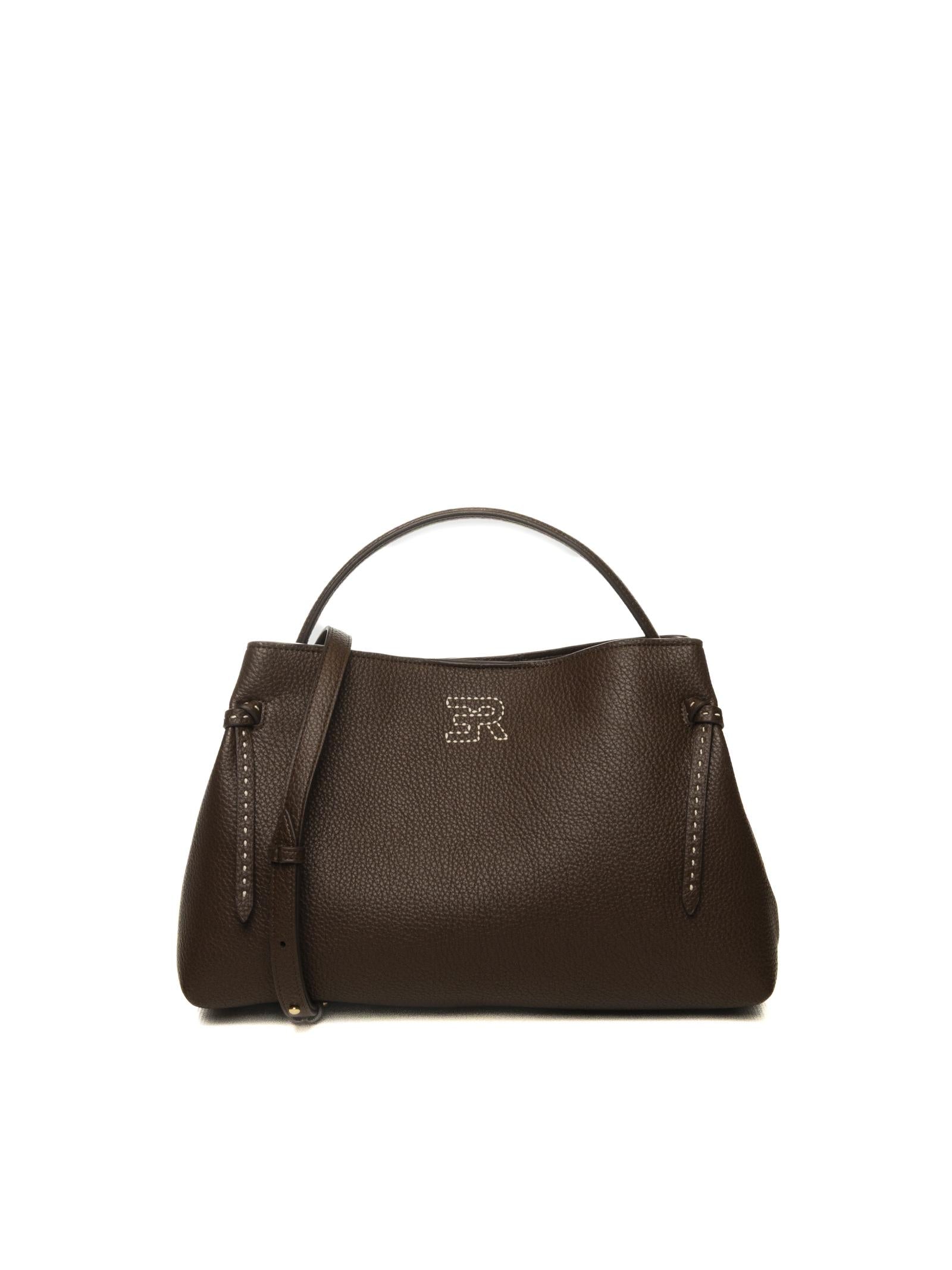 ERMANNO SCERVINO borsa a mano aliana testa di moro 2128 ALIANA-021 