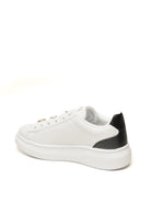 GUESS Sneaker fionia charme bianco/nero FLJFIO ELE12 FIONIA-WHT/BLK 