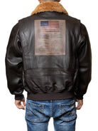 TOP GUN giubbino pelle marrone TOPGUN PELLE-MARRONE 