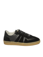 NATIONAL STANDARD Sneaker pelle nero ED.33U MEN.090-NERO 
