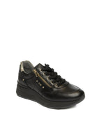 NERO GIARDINI Sneaker pelle nero 514070 GUANTO-NERO 